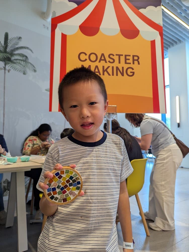 Mosaic Coaster Art
