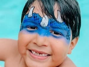 Waterproof Face Painting